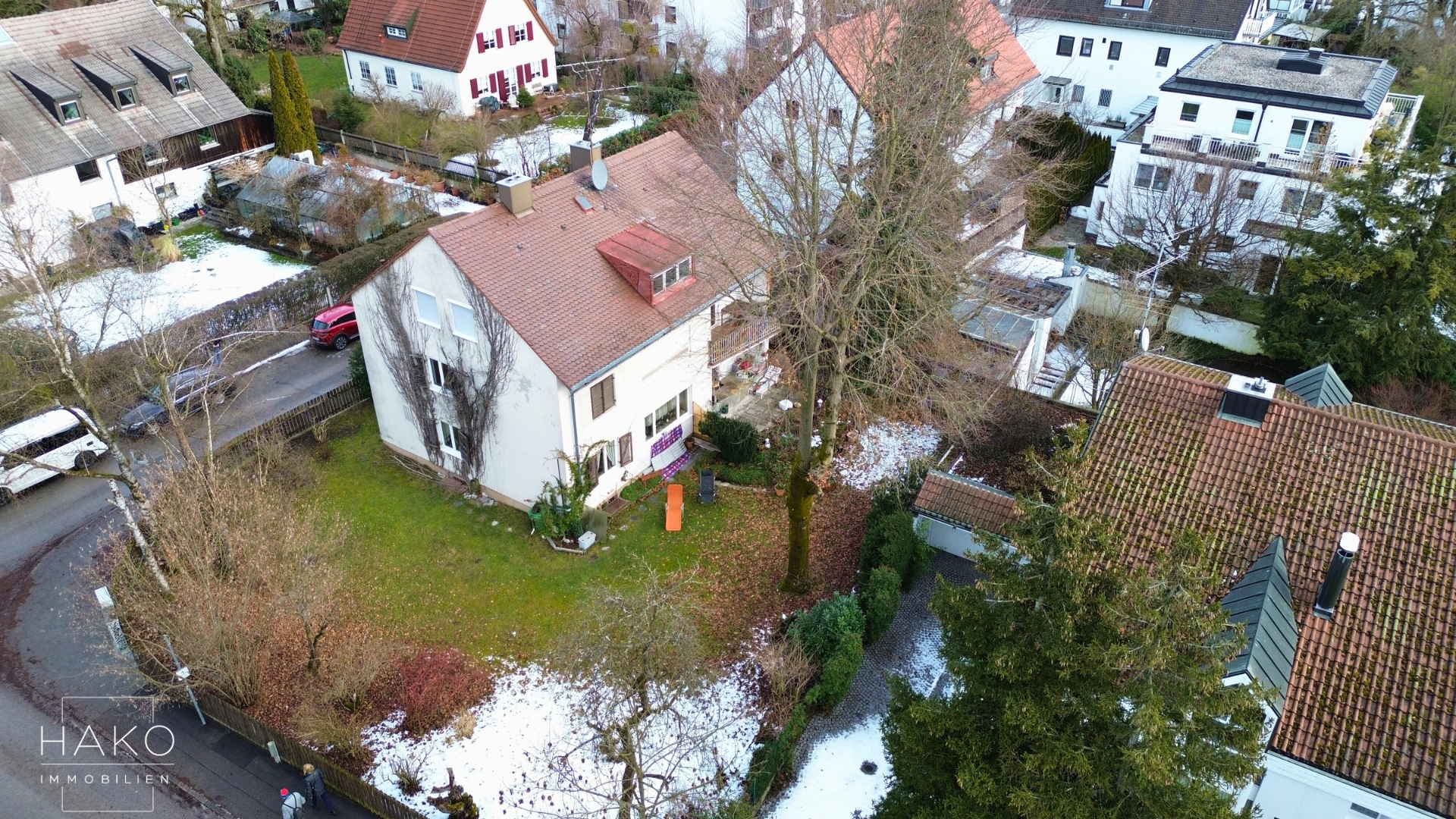 Grundstück mit Bestand